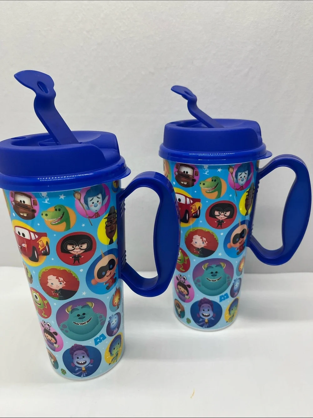 Disney Toy Story & Pixar Character Travel Tumblers - Blue Lid